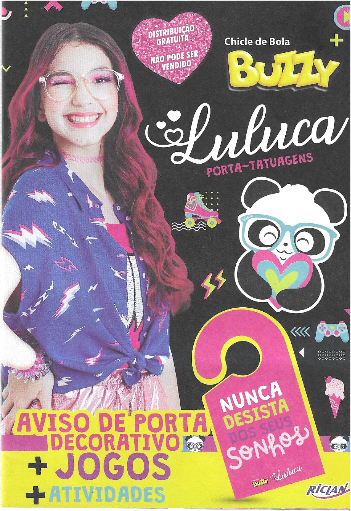Capa do álbum Chicle de Bola Buzzy Luluca