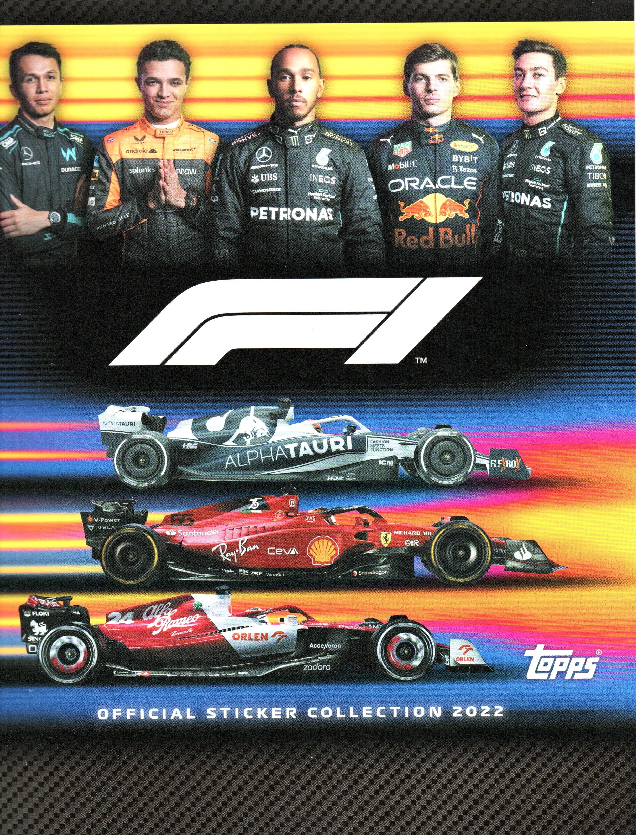 Capa do álbum Formula 1 2022
