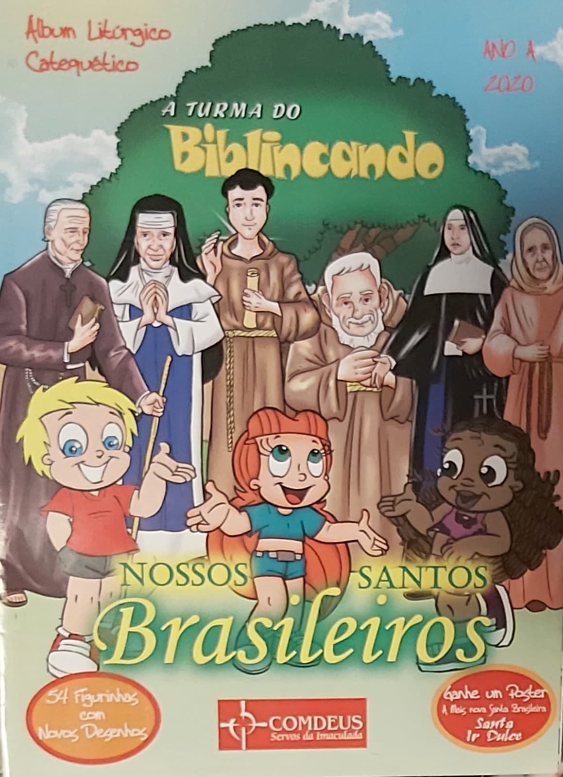 Capa do álbum Nossos santos brasileiros