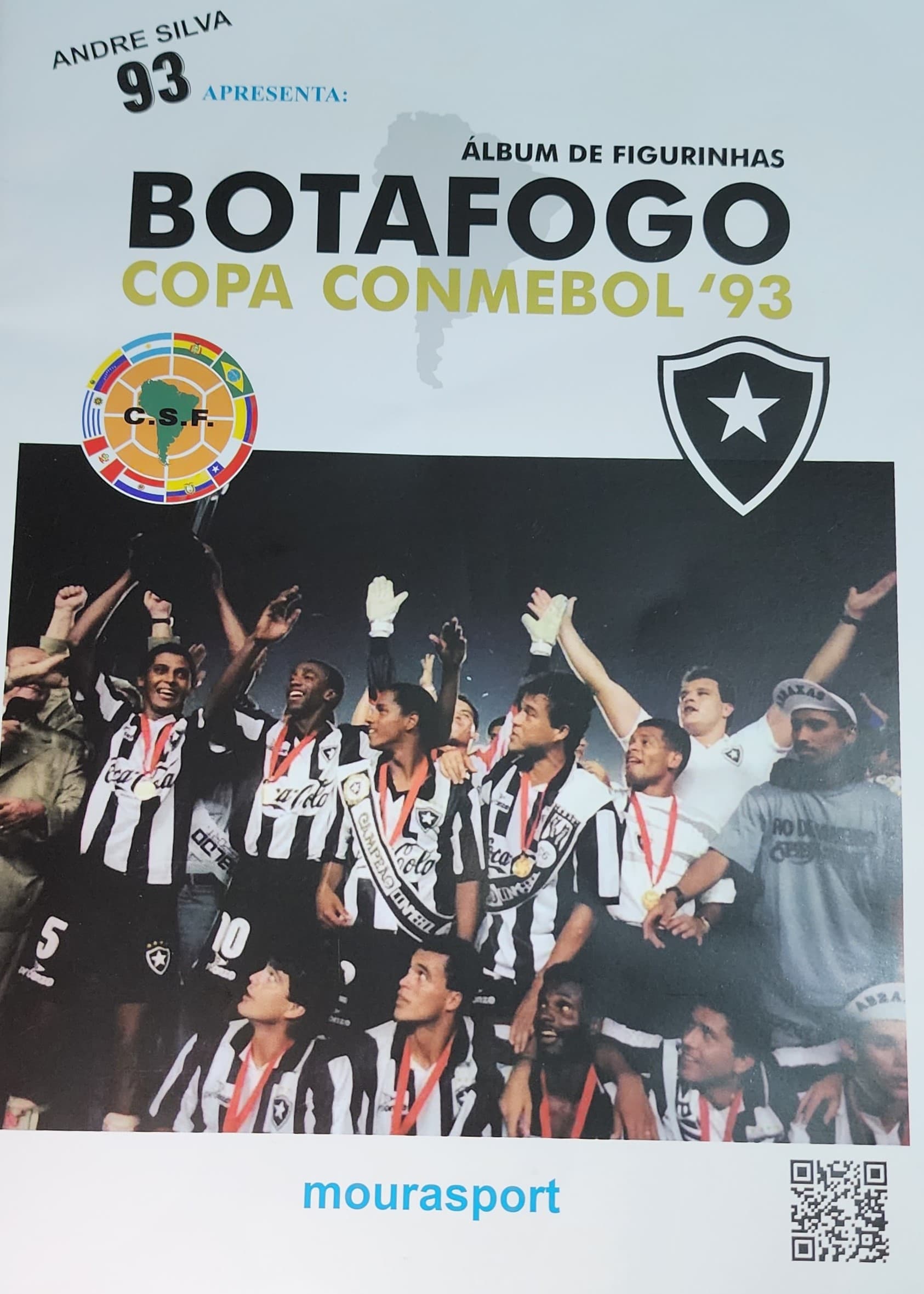 Capa do álbum Botafogo - Copa Conmenbol 93