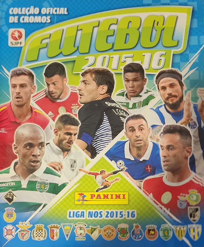 Capa do álbum Futebol 2015-16