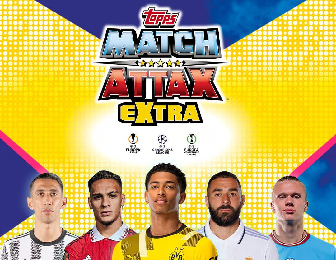 Capa do álbum Match Attax Extra 2022/2023 - UEFA Champions League