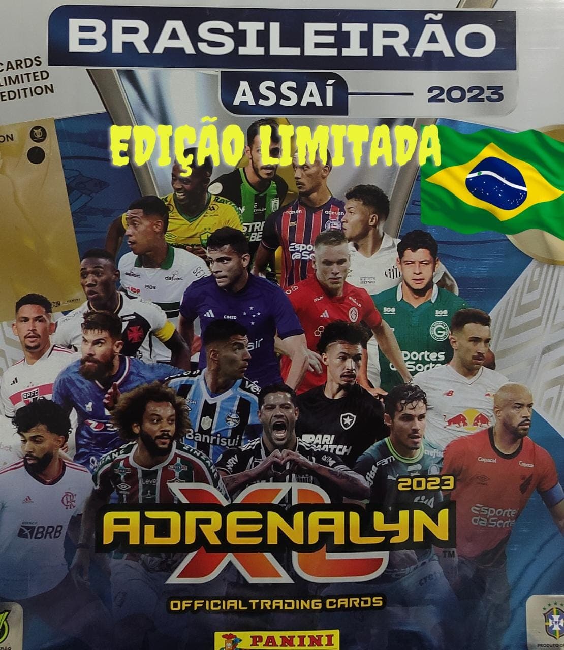 Capa do álbum Adrenalyn XL Campeonato Brasileiro 2023 - Edição Limitada