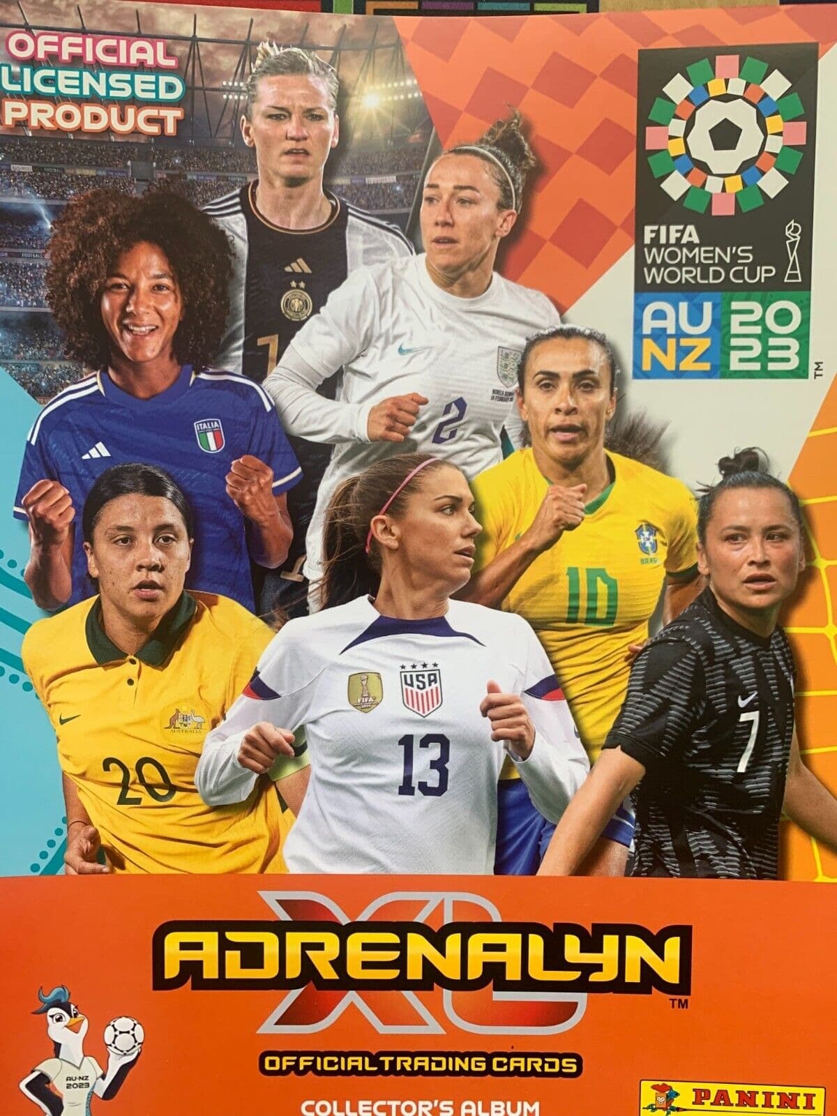 Capa do álbum Adrenalyn XL FIFA Copa do Mundo Feminina 2023