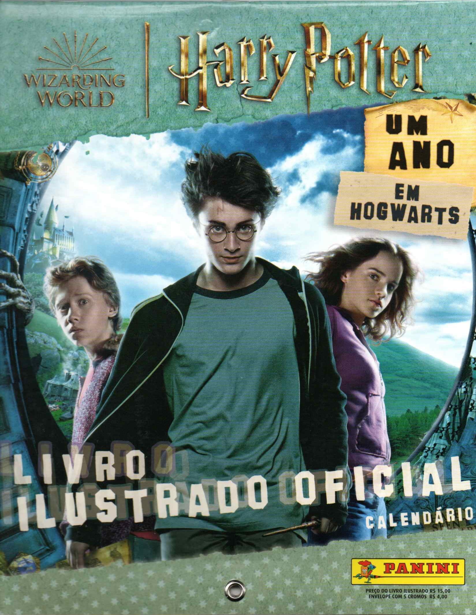 Capa do álbum Harry Potter - Um ano em Hogwarts