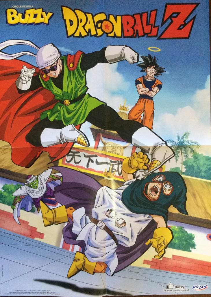 Capa do álbum Chicle de Bola Buzzy Dragonball Z 2016
