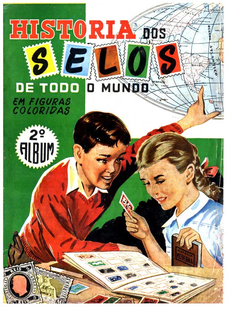 Capa do álbum História dos Selos de Todo o Mundo