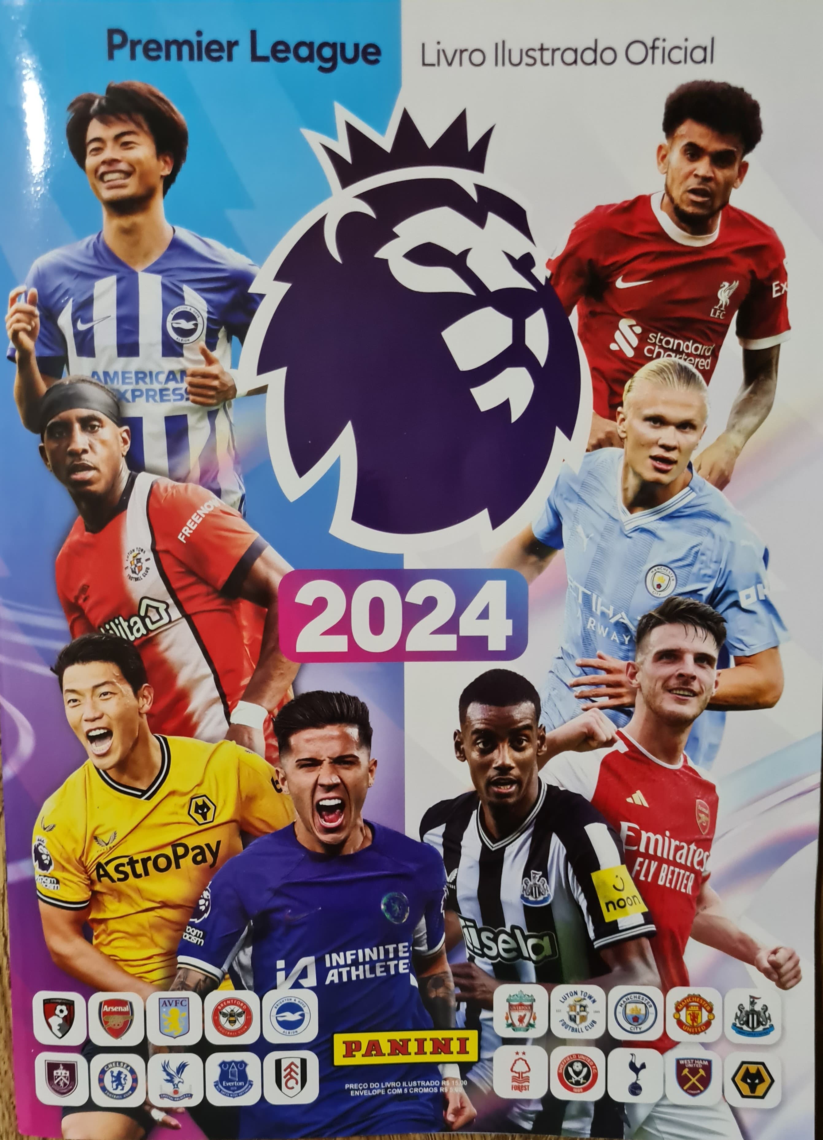 Capa do álbum Premier League 2024