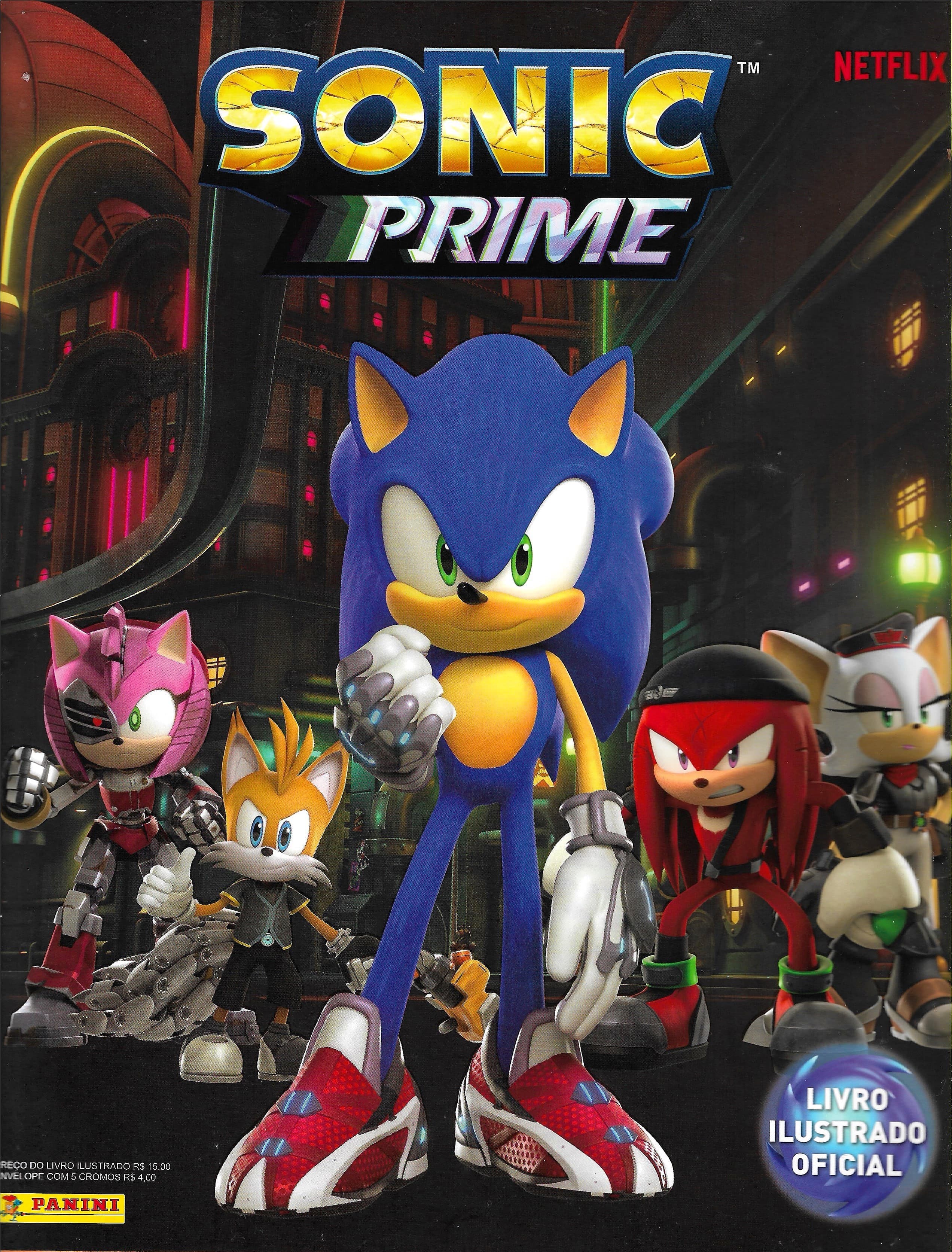 Capa do álbum Sonic Prime