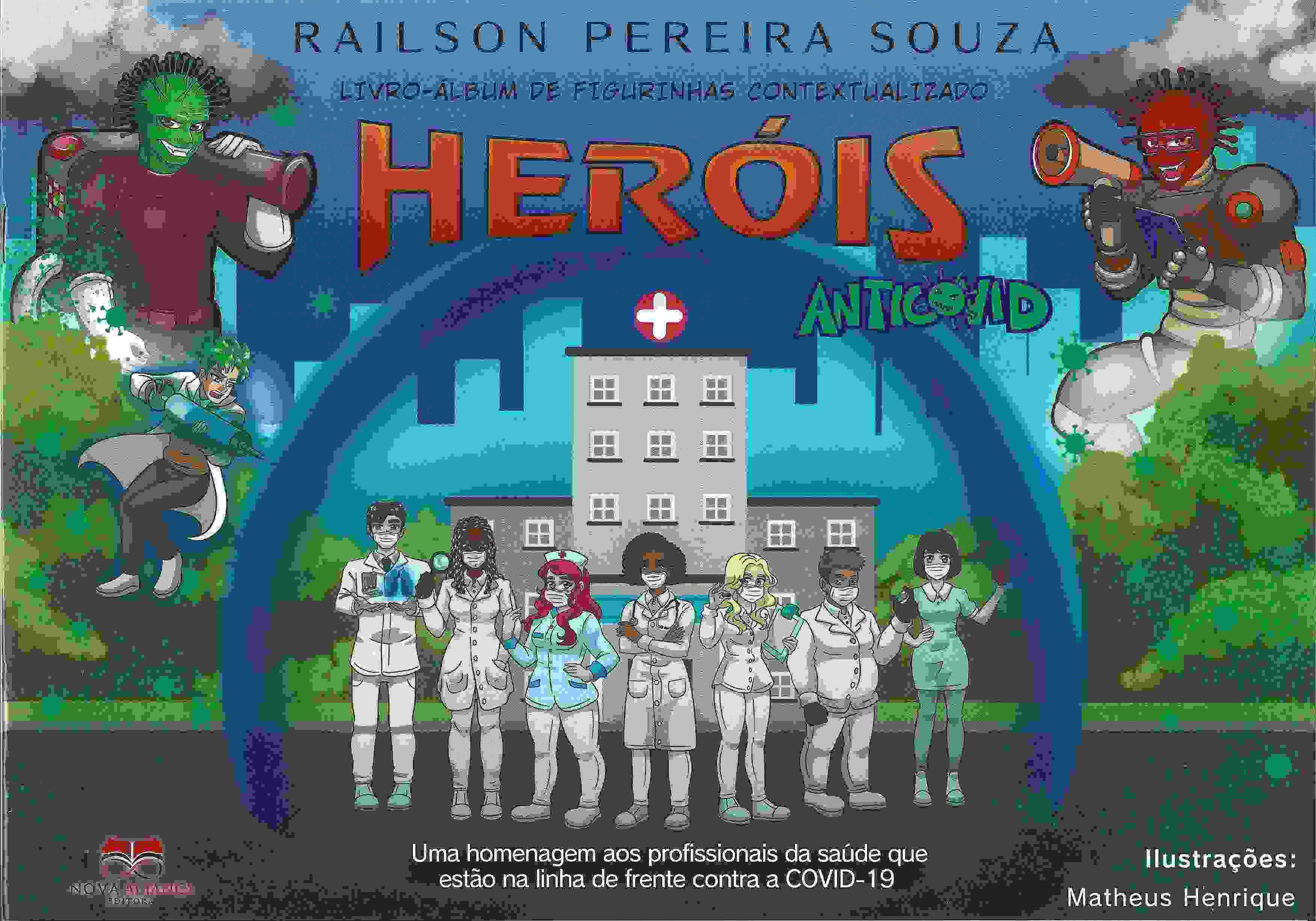 Capa do álbum Herois Anticovid