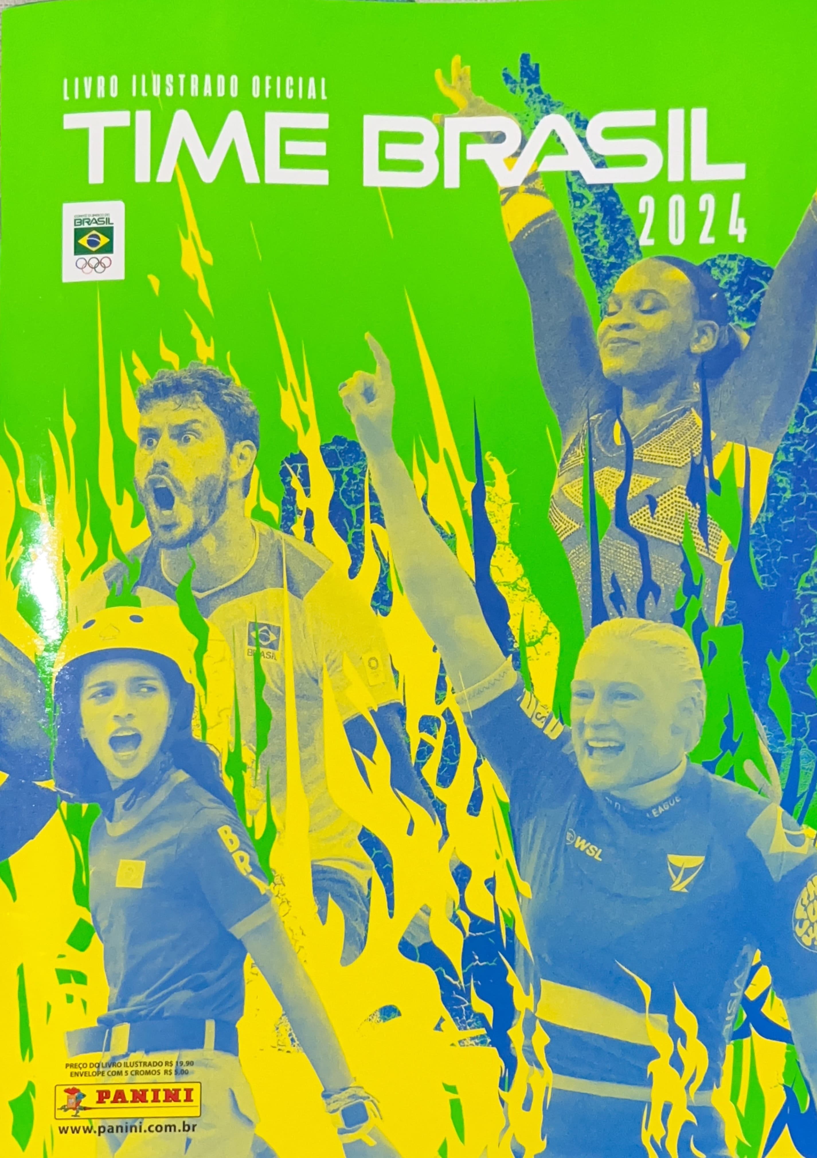 Capa do álbum Time Brasil 2024