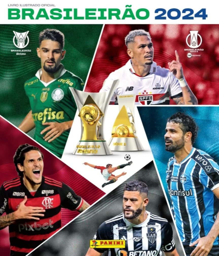 Capa do álbum Campeonato Brasileiro 2024