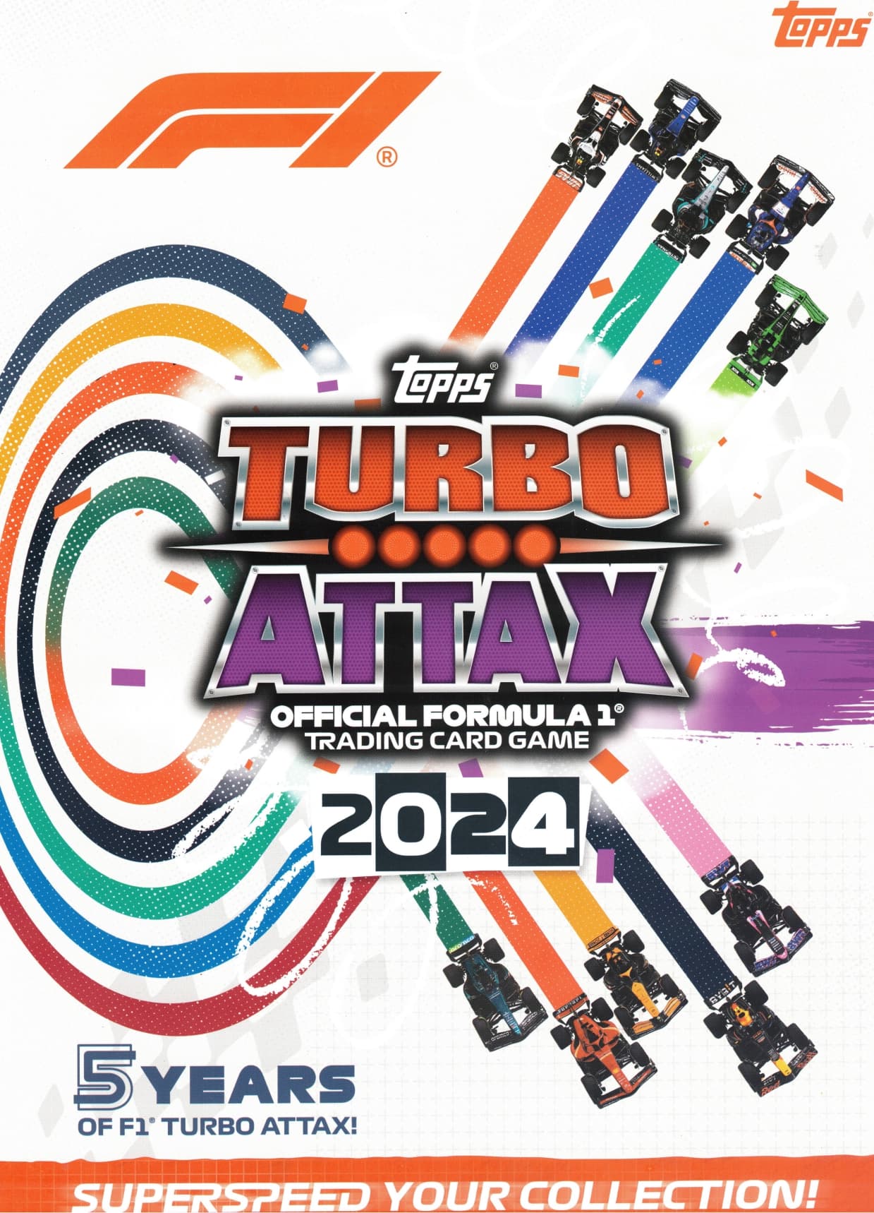 Capa do álbum Formula 1 2024 Turbo Attax - cards