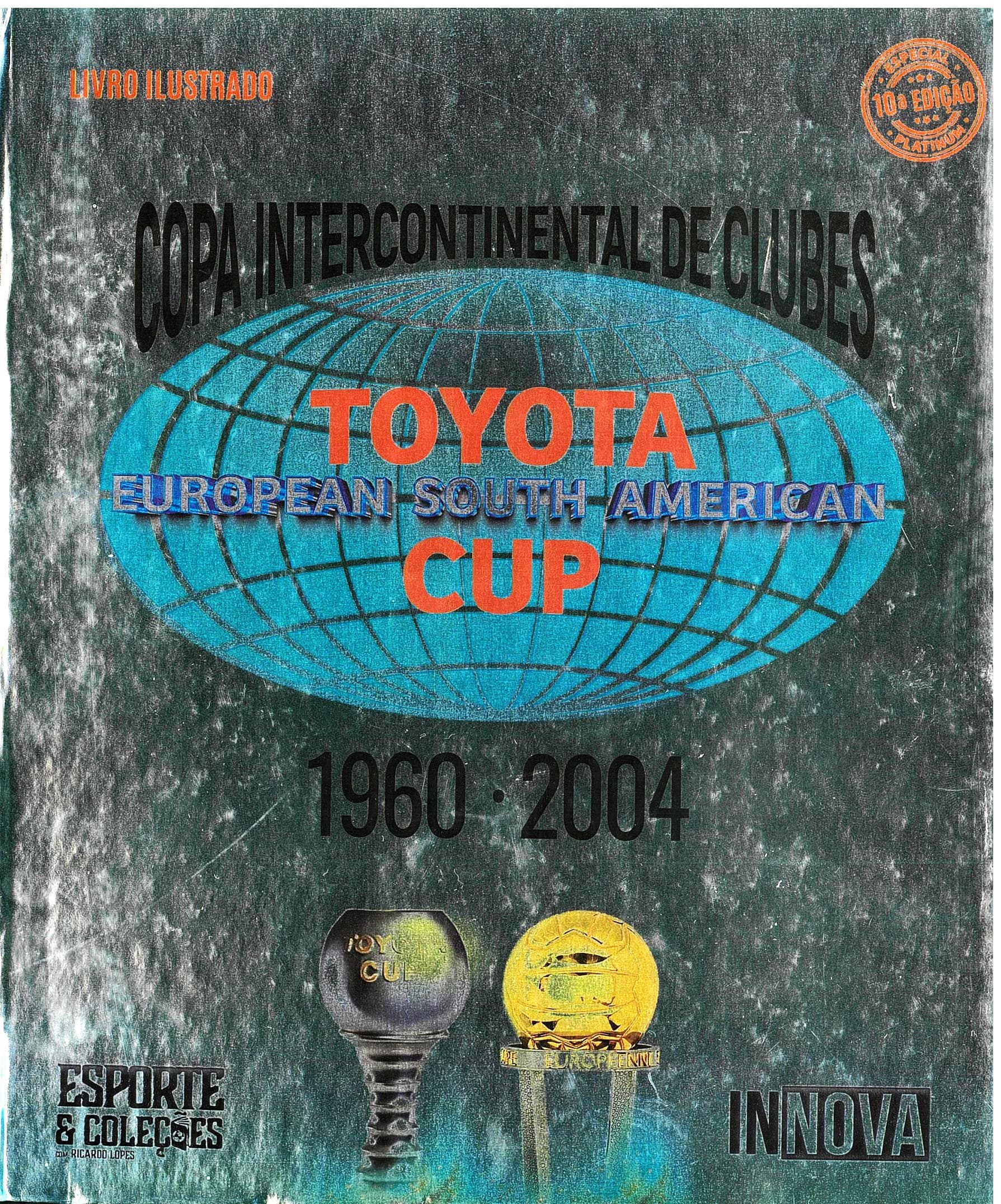 Capa do álbum Copa Intercontinental de Clubes 1960 - 2004