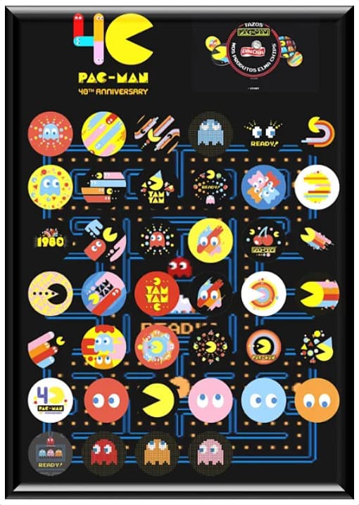Capa do álbum Pac-Man 40th Anniversary