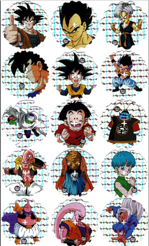 Capa do álbum Spiners Evolution - DragonBall Z