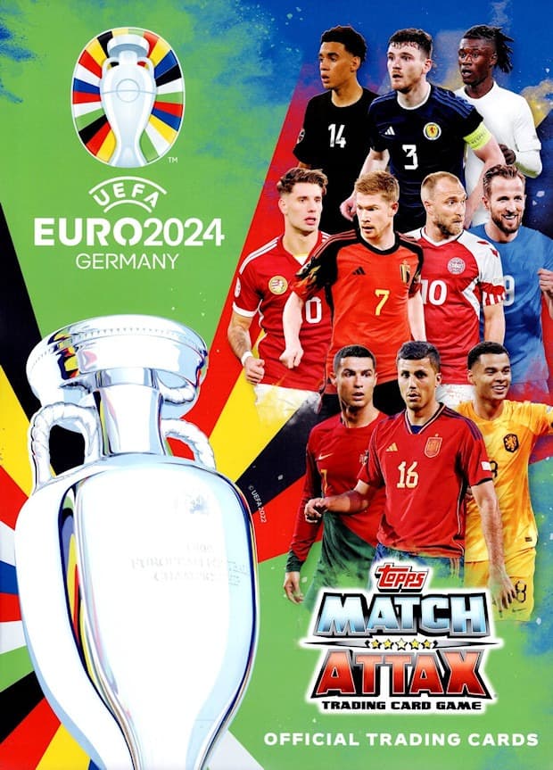 Capa do álbum Match Attax UEFA Euro 2024 Germany - Cards