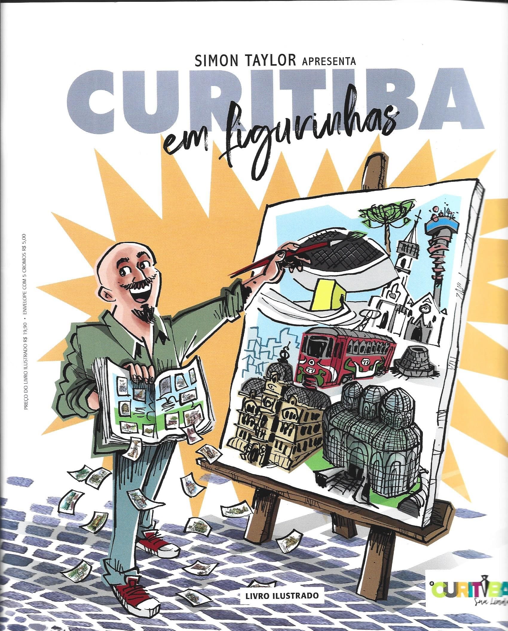 Capa do álbum Curitiba em figurinhas