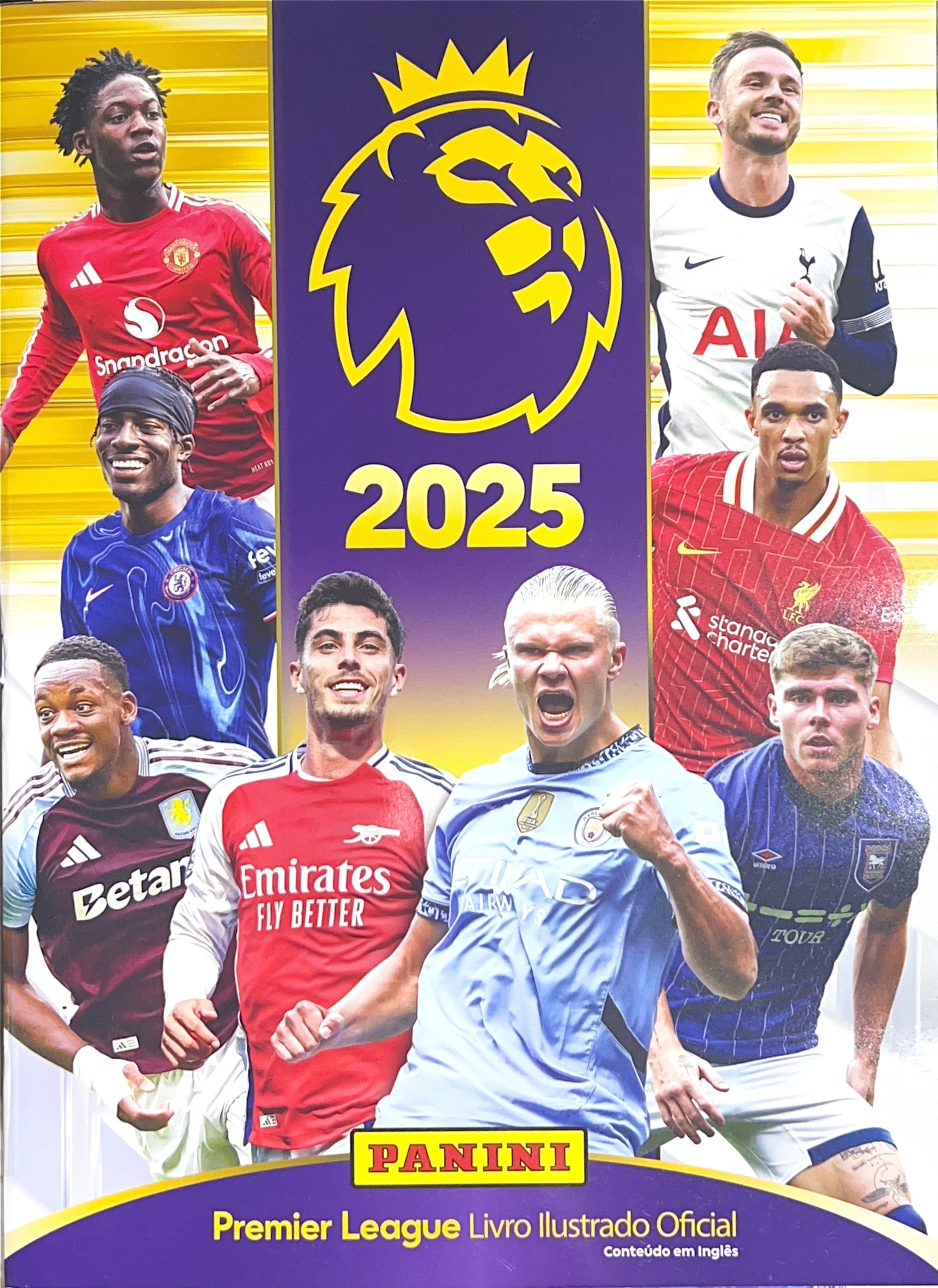 Capa do álbum Premier League 2025