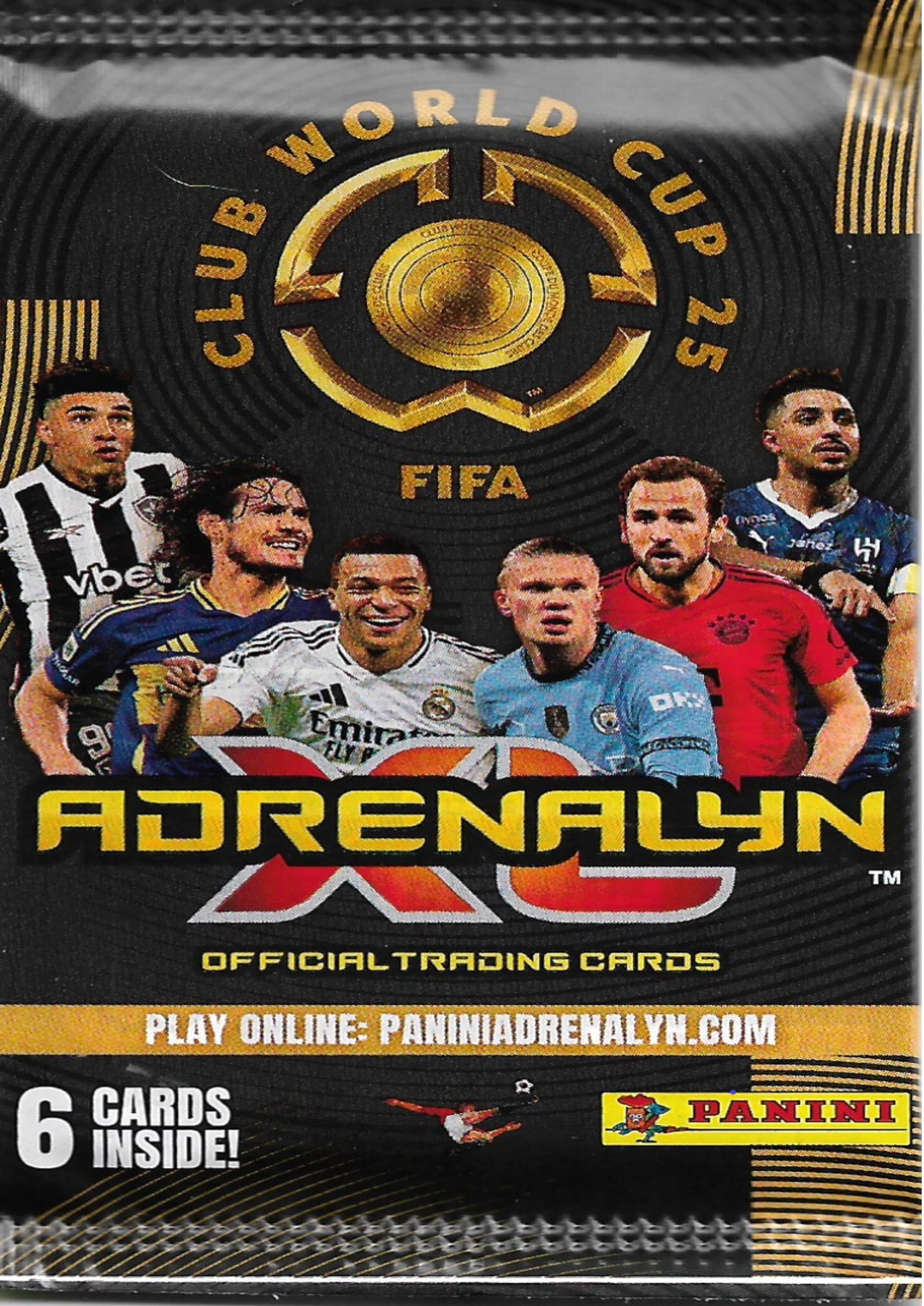 Capa do álbum Adrenalyn XL Club World Cup 25