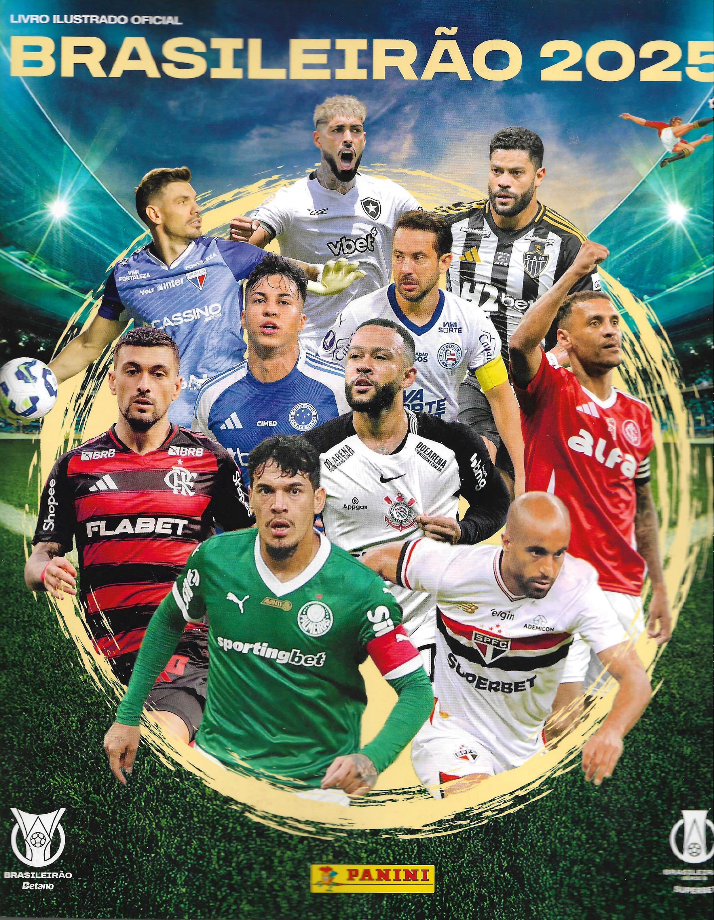 Capa do álbum Campeonato Brasileiro 2025