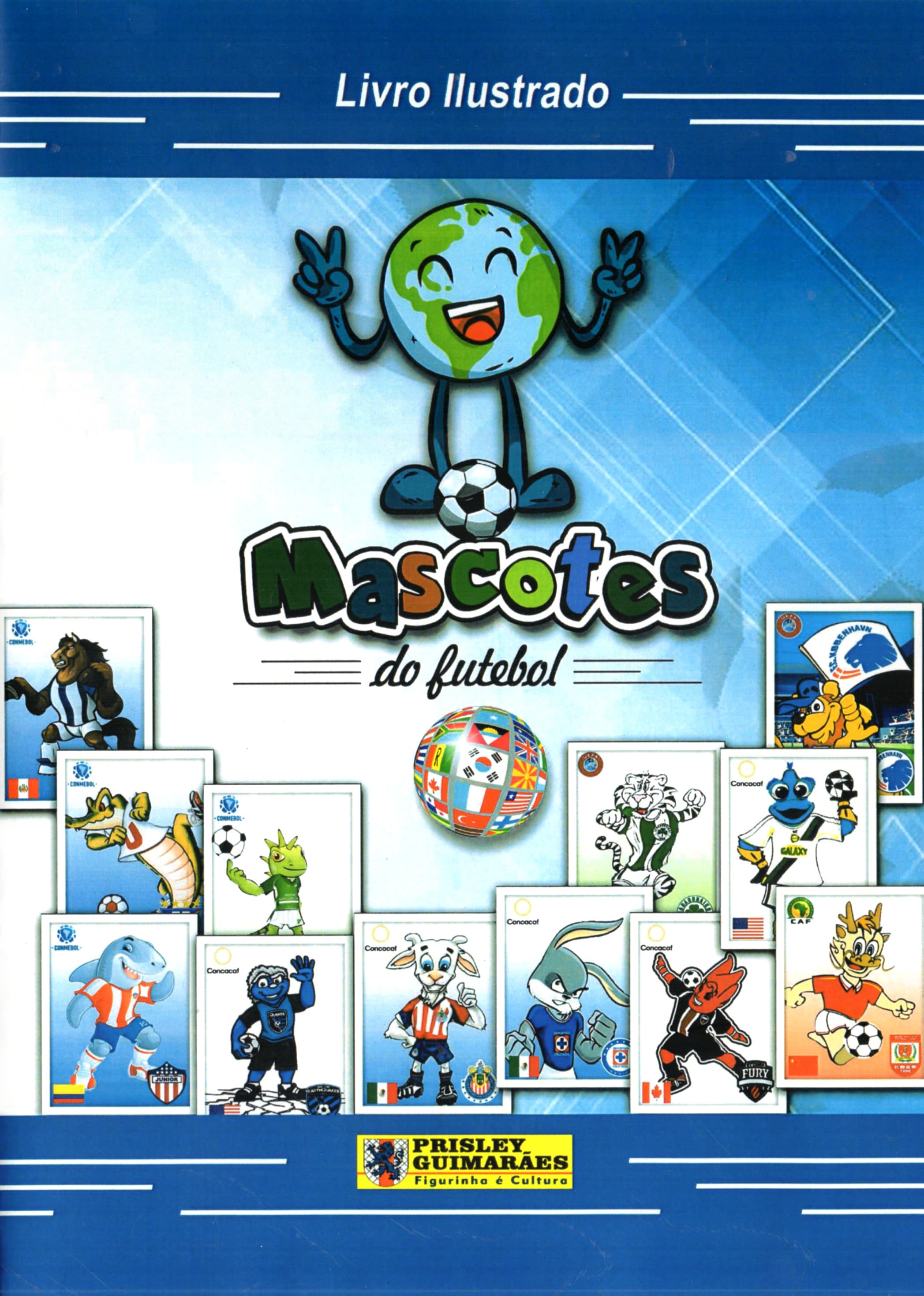 Capa do álbum Mascotes do Futebol Internacional
