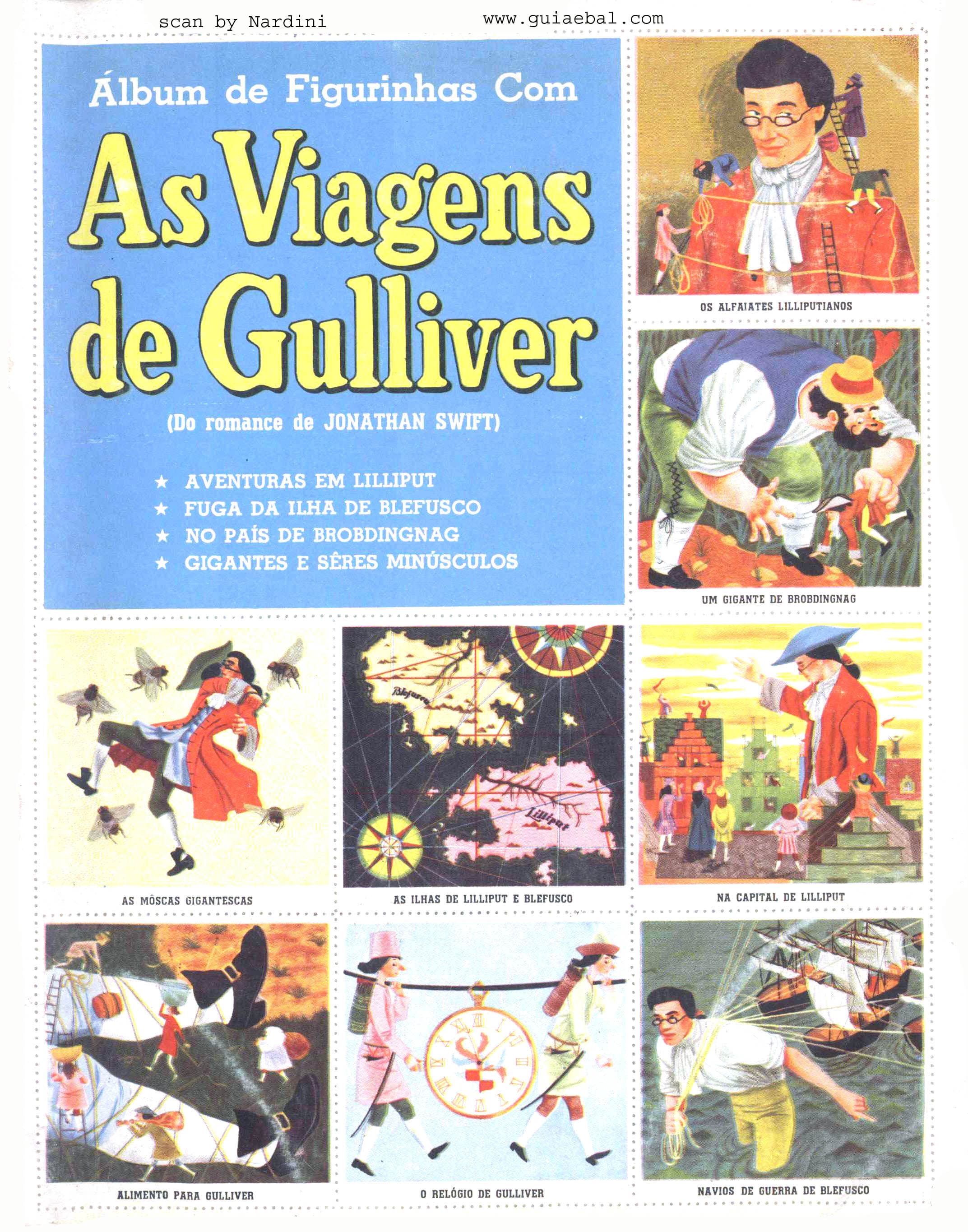 Capa do álbum As Viagens de Gulliver