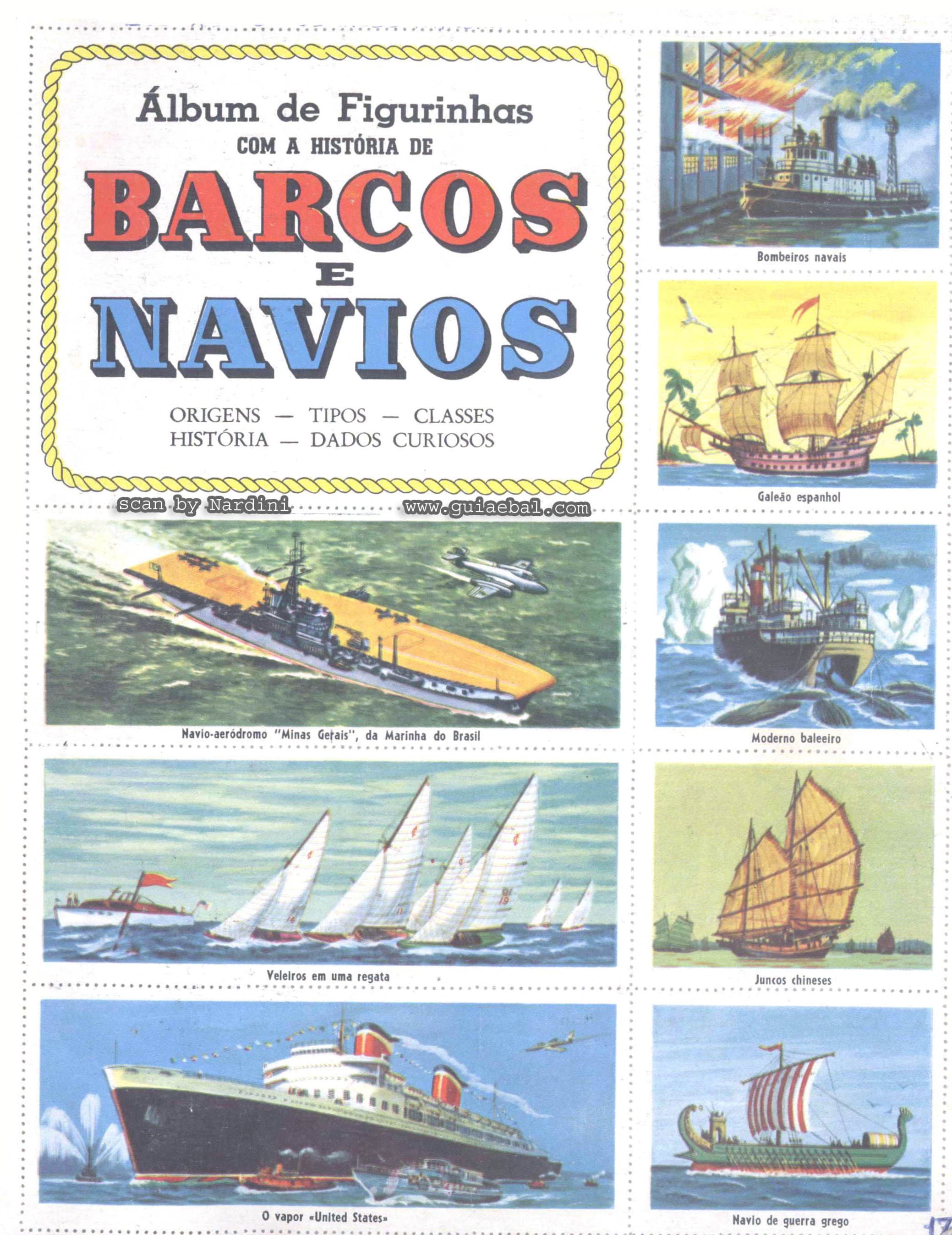 Capa do álbum Barcos e Navios