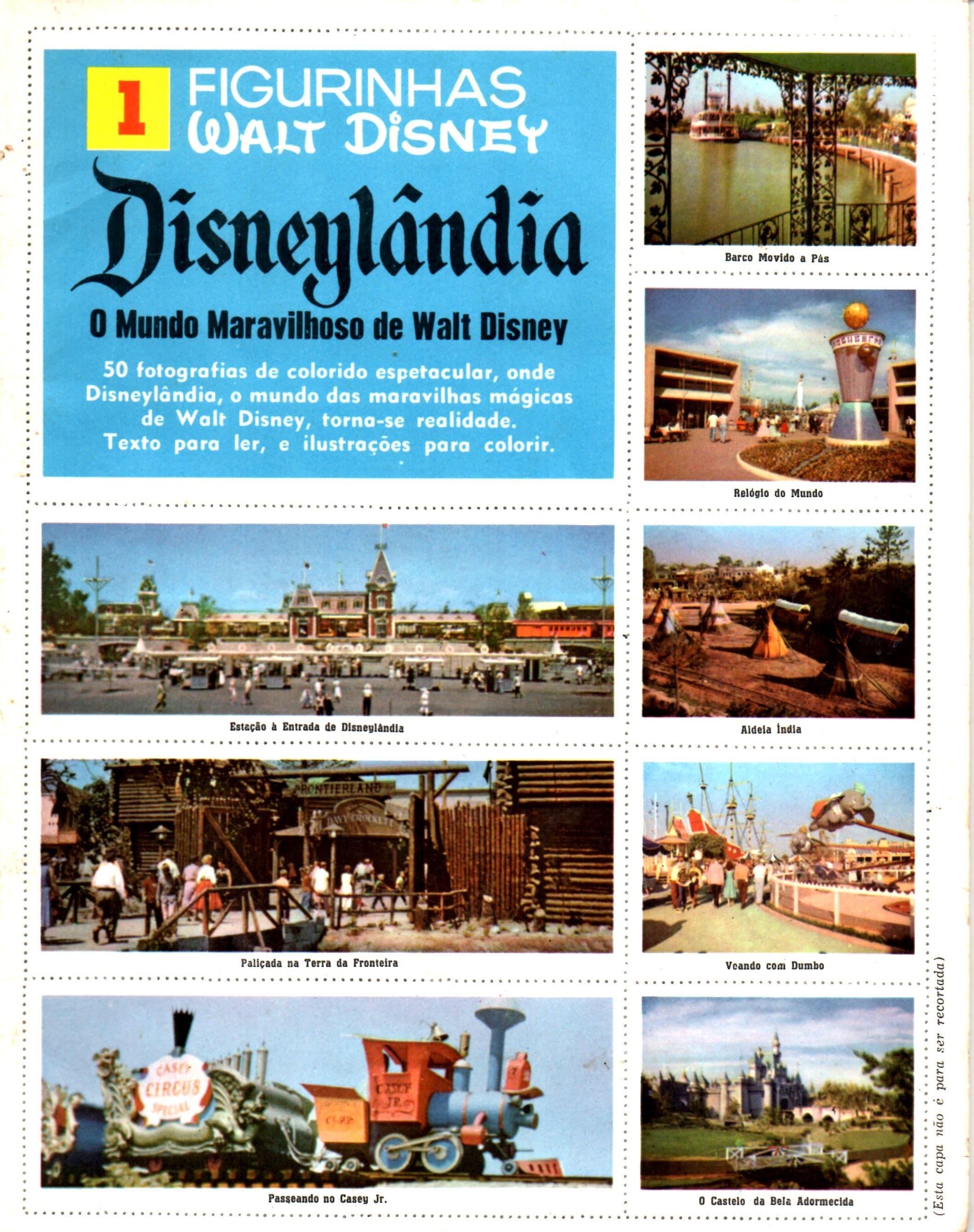 Capa do álbum Disneylandia