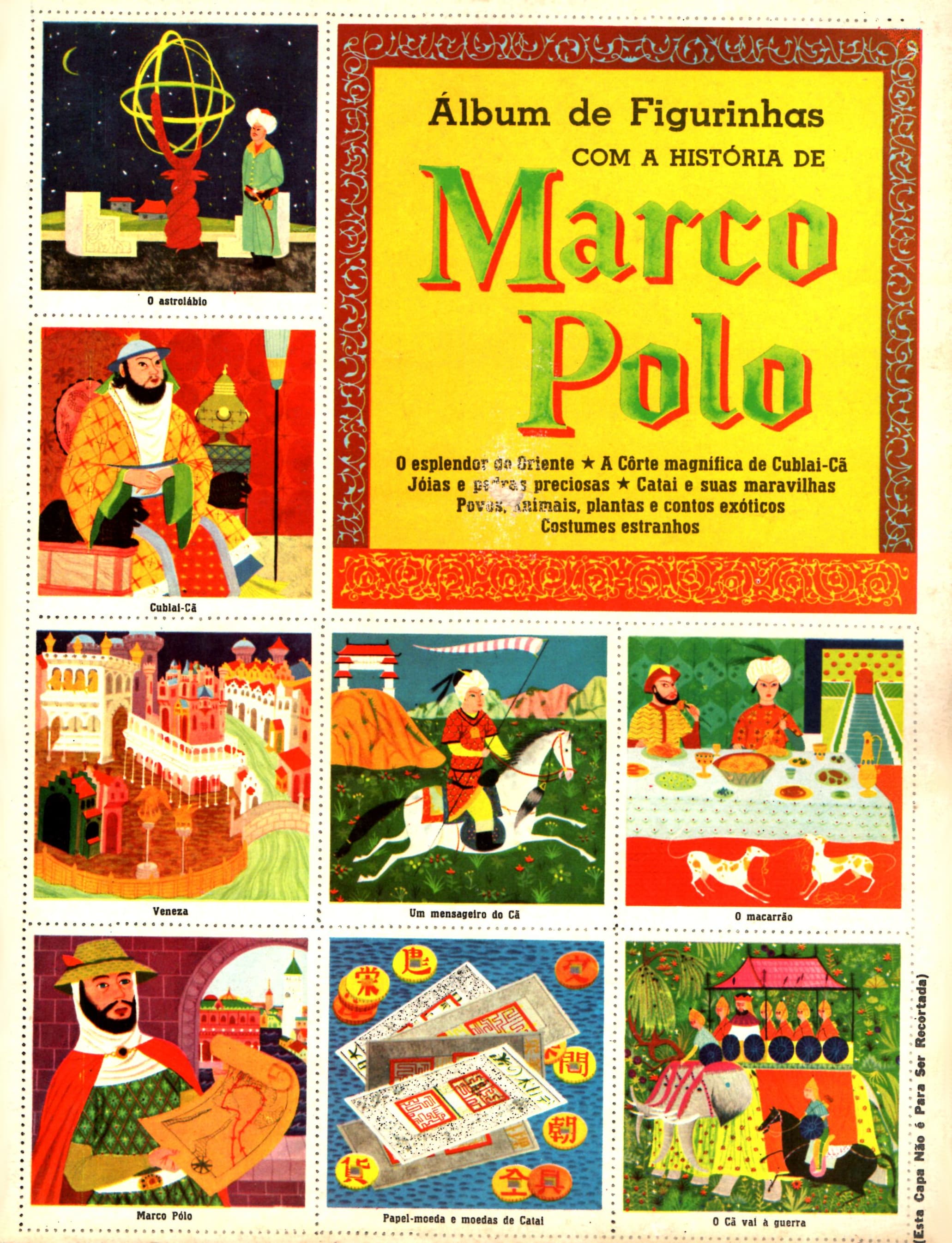 Capa do álbum A Historia de Marco Polo