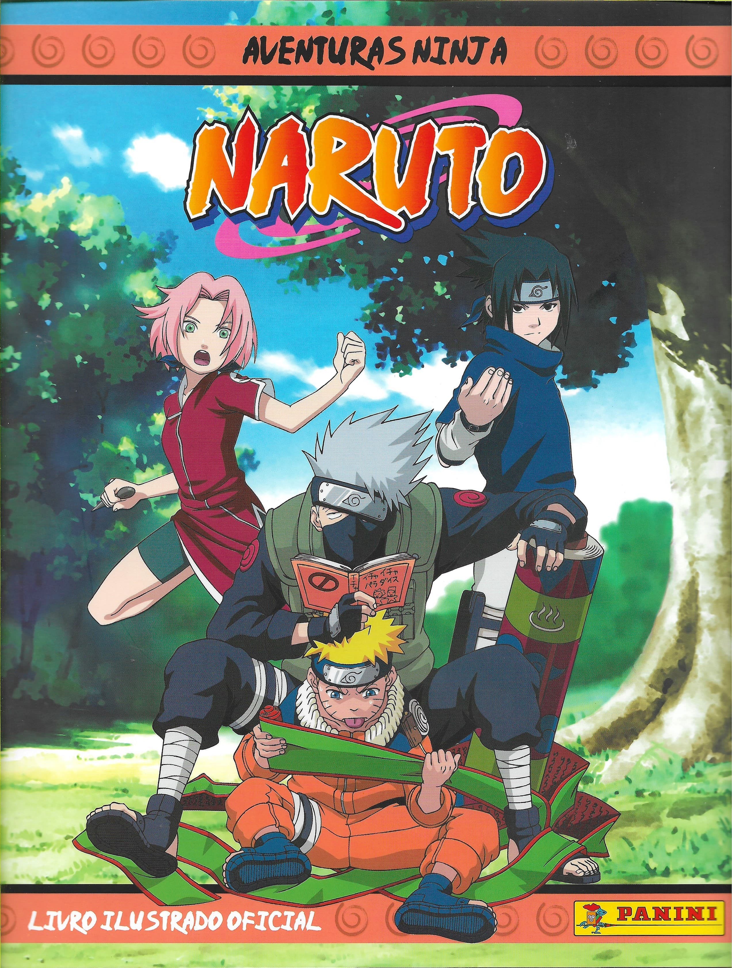Capa do álbum Naruto Aventura Ninja