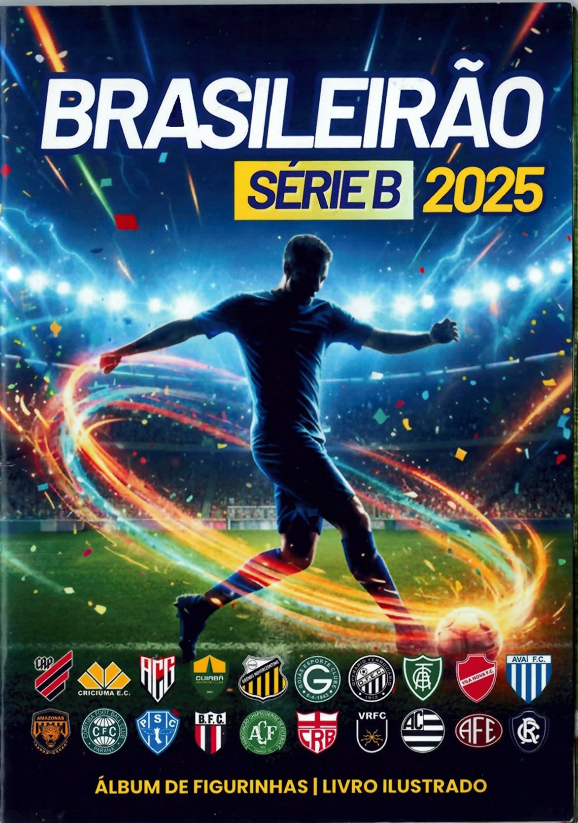 Capa do álbum Album Brasileirão Série B 2025