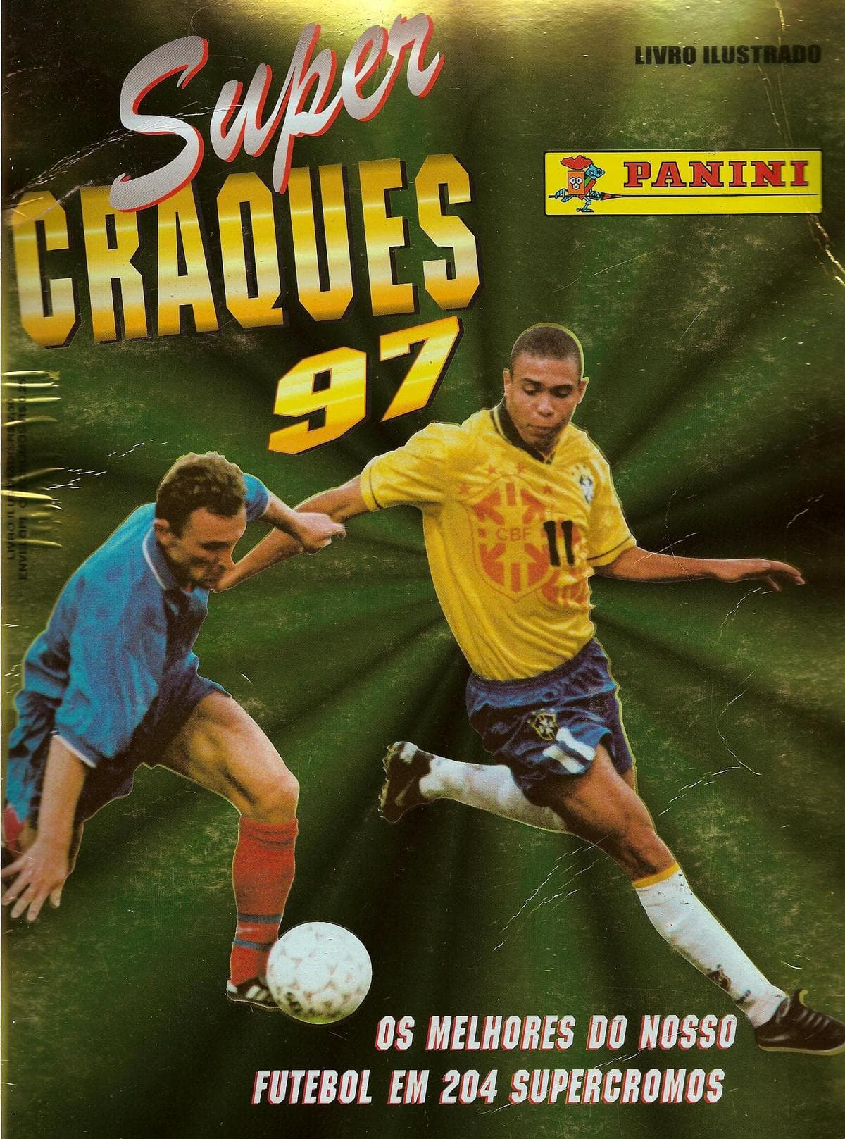 Capa do álbum Super Craques 1997
