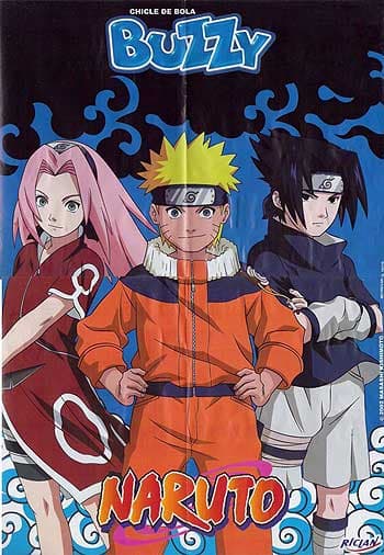 Capa do álbum Chicle de Bola Buzzy Naruto 2009