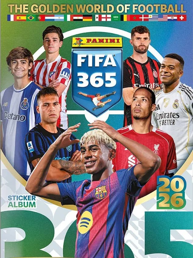 Capa do álbum FIFA 365 2026 - Europe