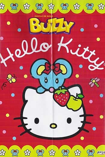 Capa do álbum Chicle de Bola Buzzy Hello Kitty 2008