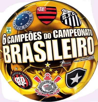 Capa do álbum 6 Campeões do Campeonato Brasileiro