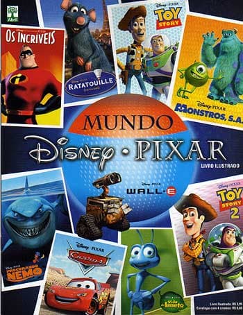 Capa do álbum Mundo Disney - Pixar