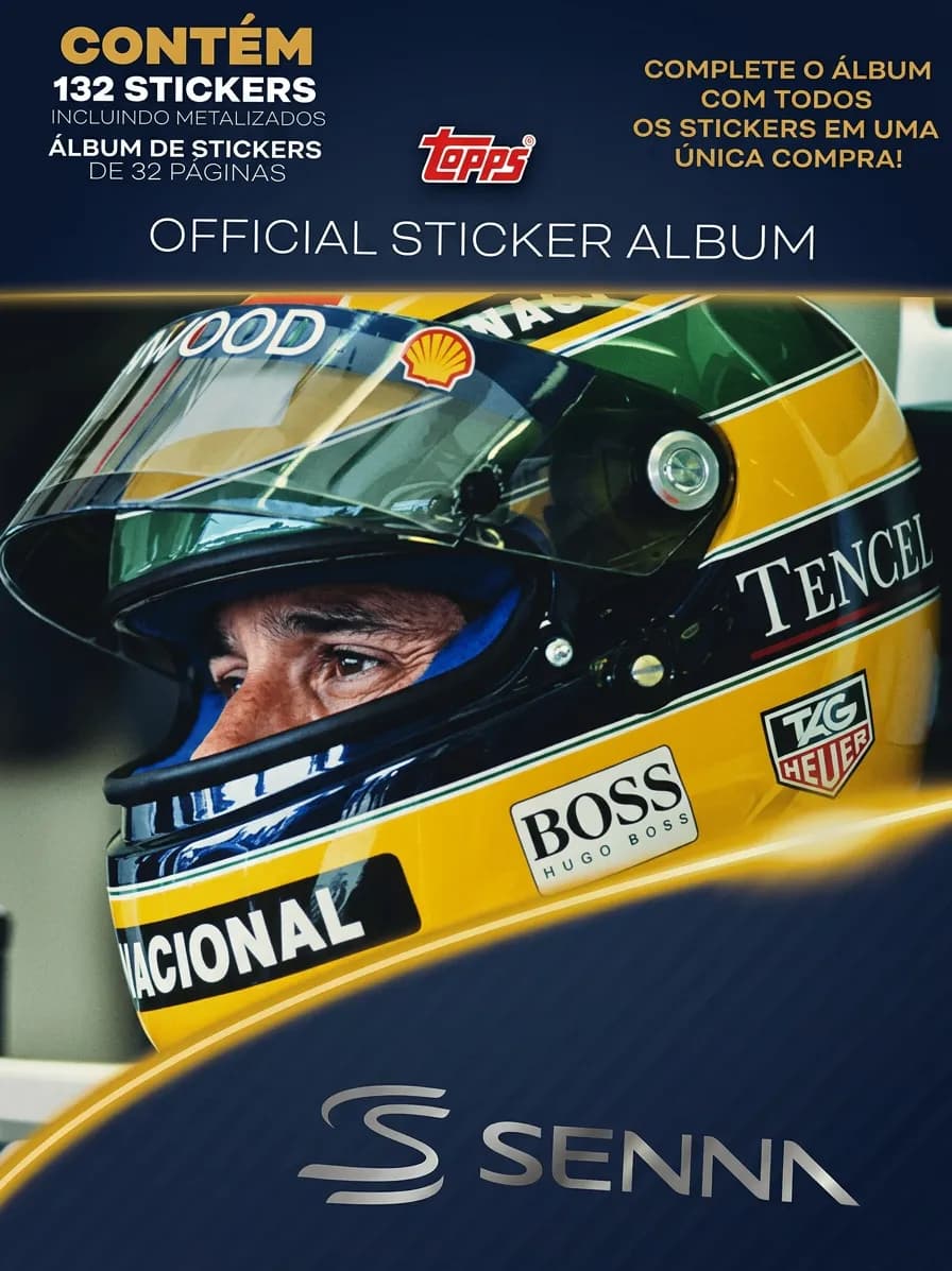 Capa do álbum Ayrton Senna