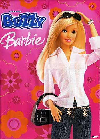 Capa do álbum Chicle de Bola Buzzy Barbie 2007