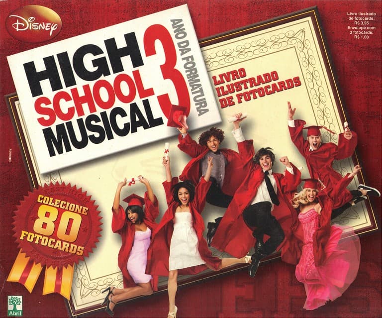Capa do álbum High School Musical 3 - Fotocards