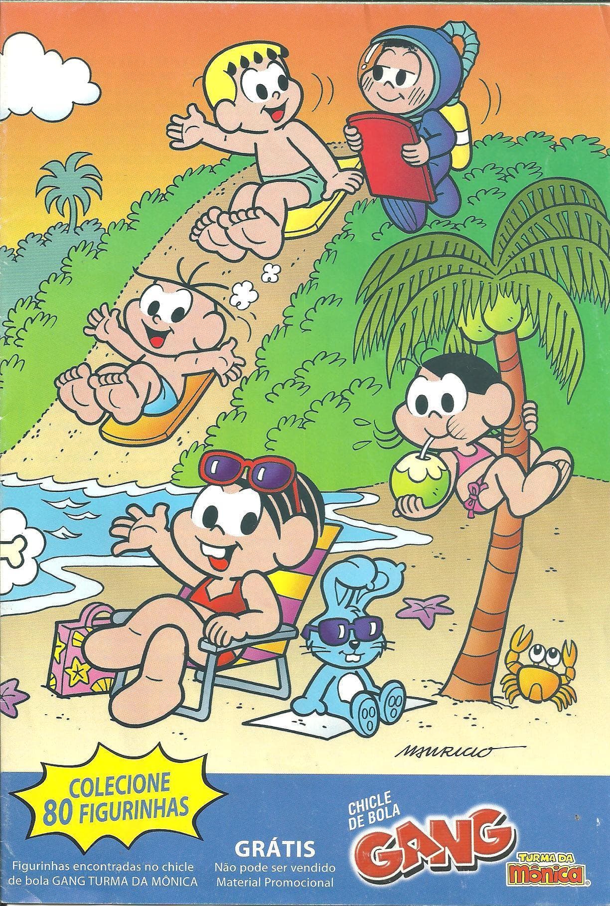 Capa do álbum Chicle de Bola Gang Turma da Mônica