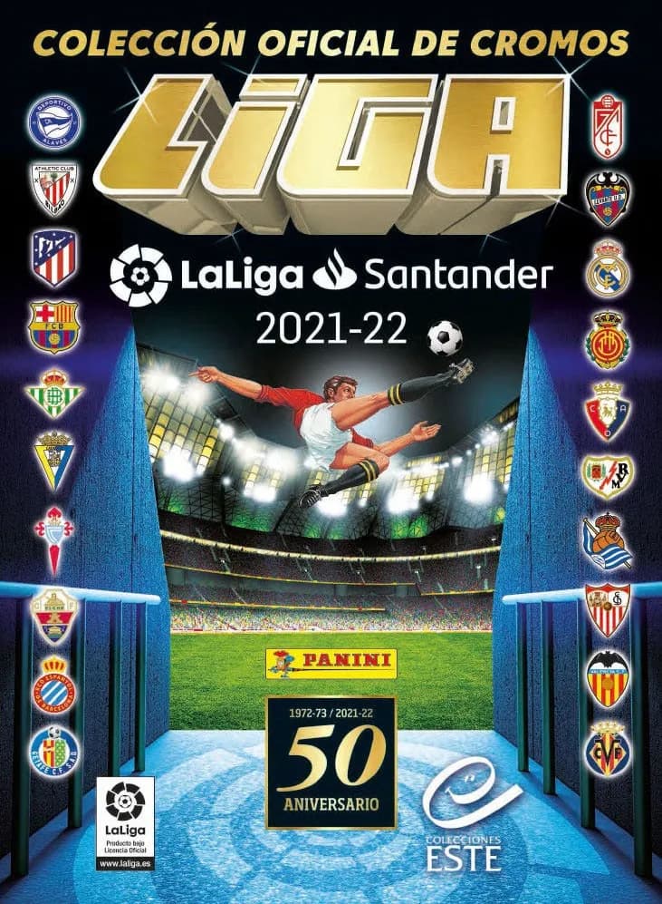 Capa do álbum Liga Este 2021-22
