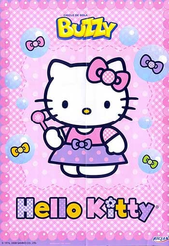 Capa do álbum Chicle de Bola Buzzy Hello Kitty 2009