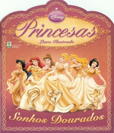 Capa do álbum Princesas Sonhos Dourados