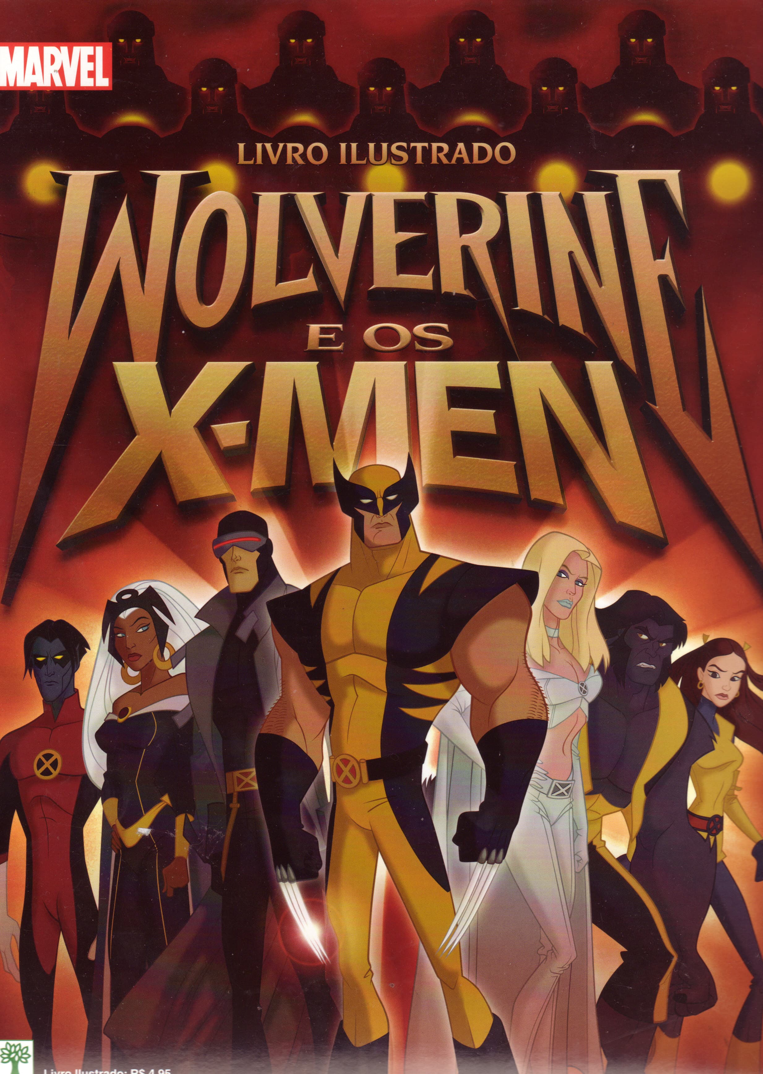 Capa do álbum Wolverine e os X-Men