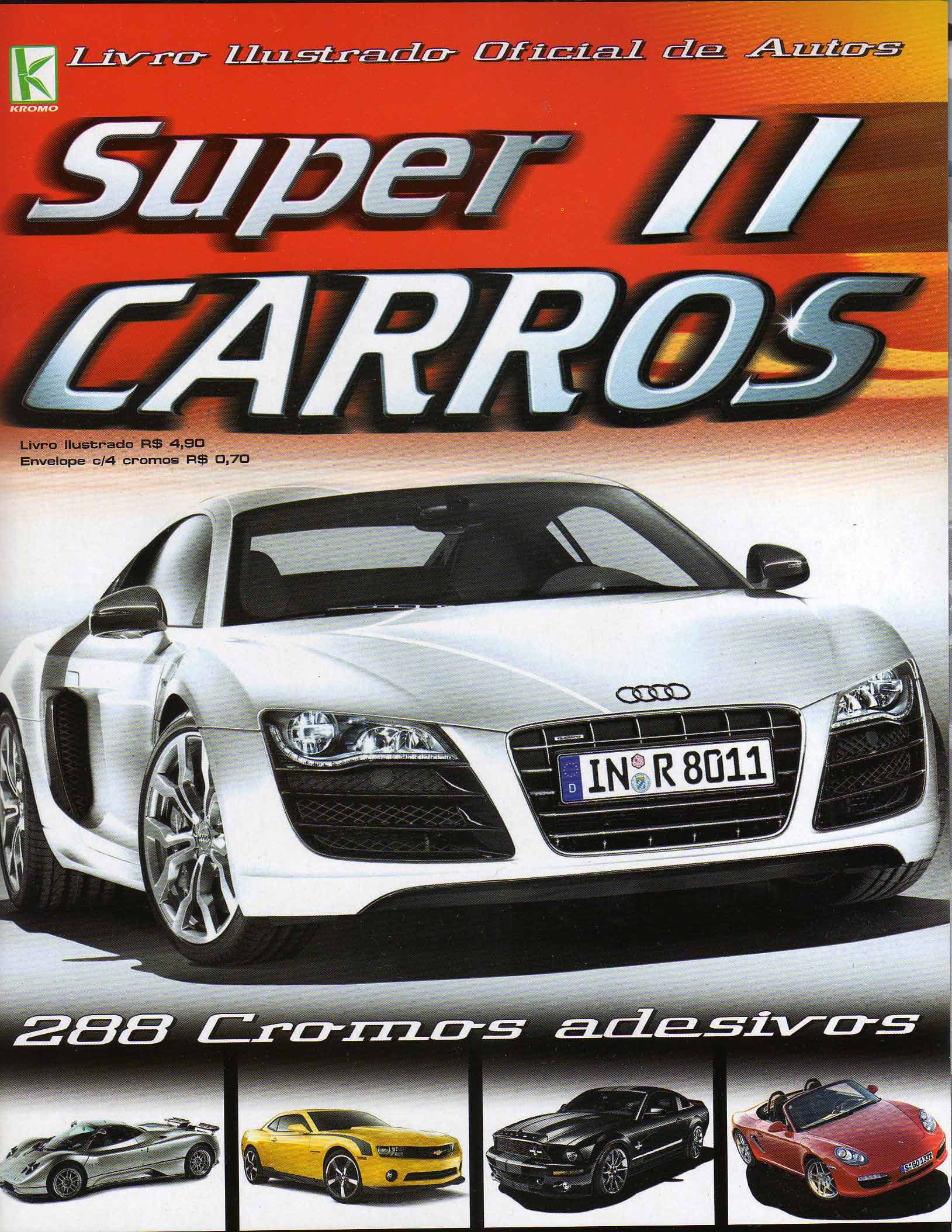 Capa do álbum Super Carros II