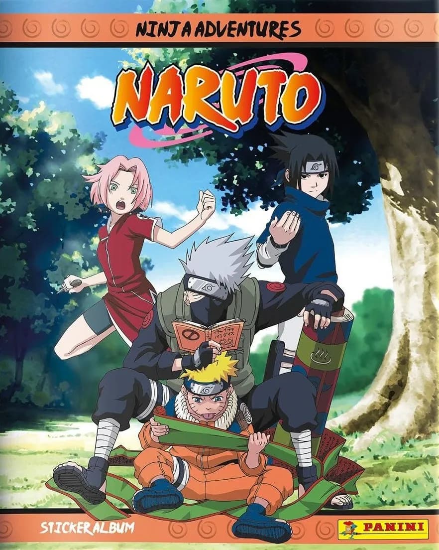 Cover des Albums Naruto Ninja Adventures Sticker Collection