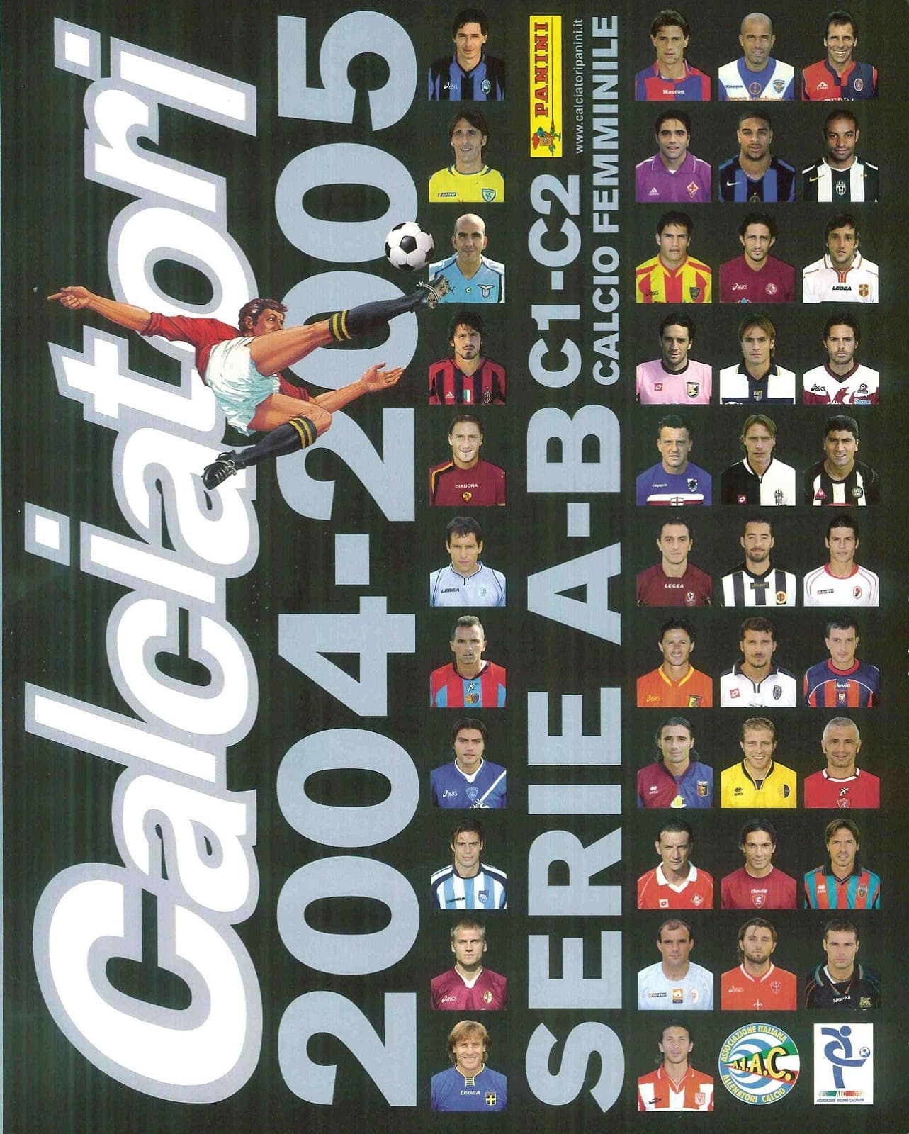Capa do álbum Calciatori 2004-2005
