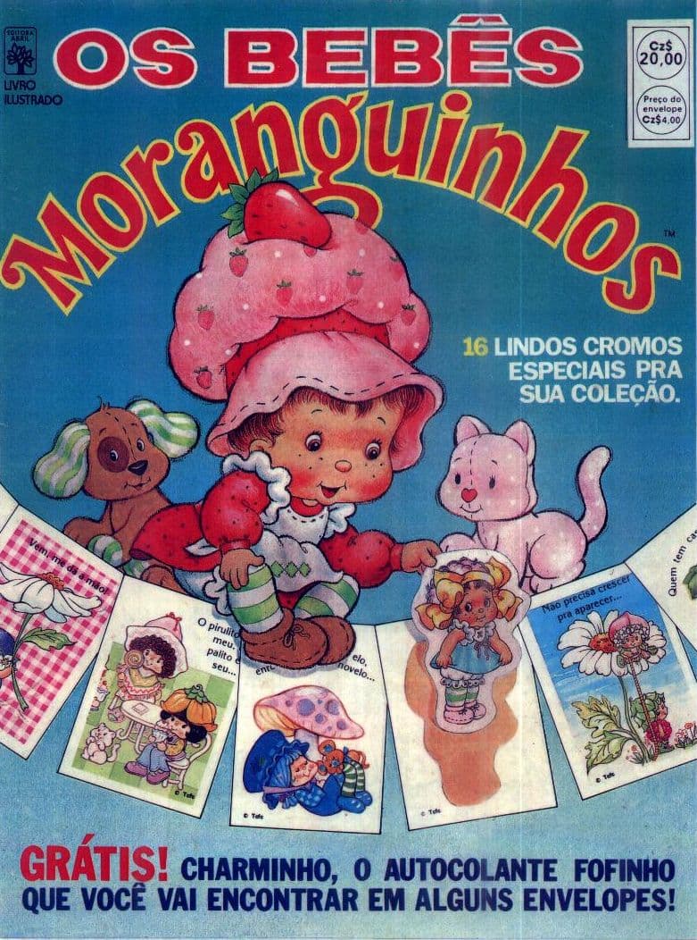 Capa do álbum Os Bebês Moranguinho